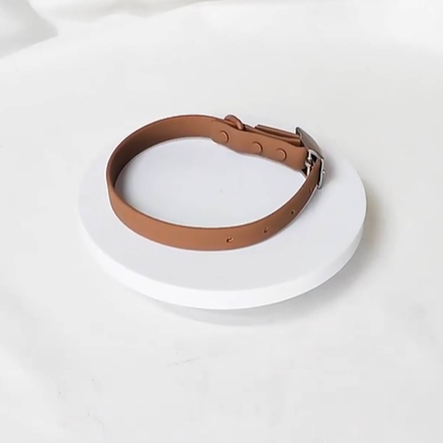 PVC Adjustable Pet Collar w/ Buckle 4
