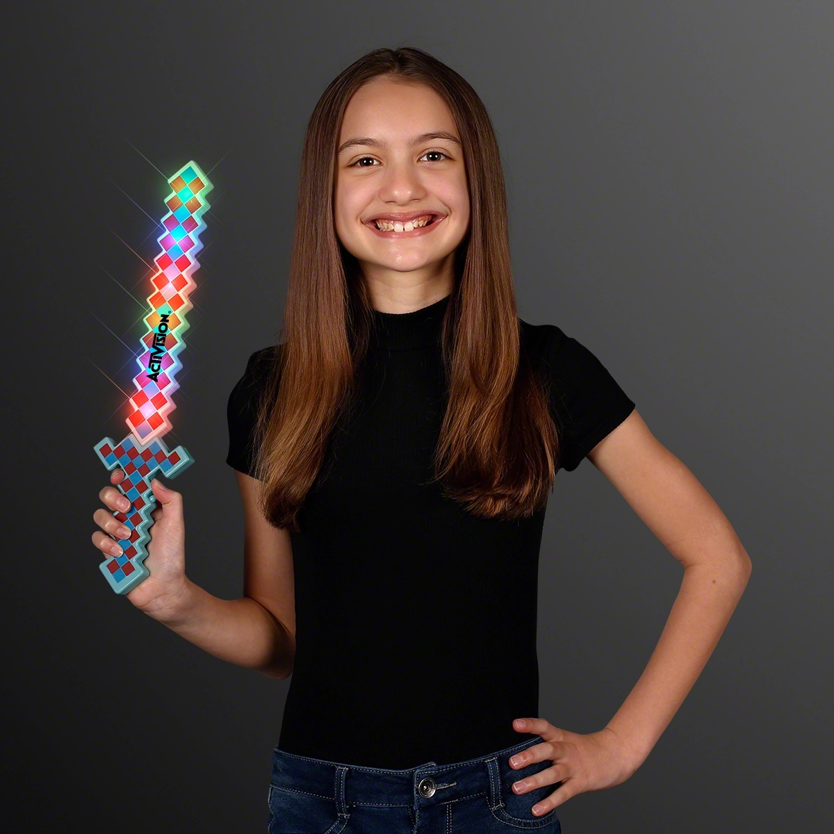Light Up Mini Pixel Swords 4