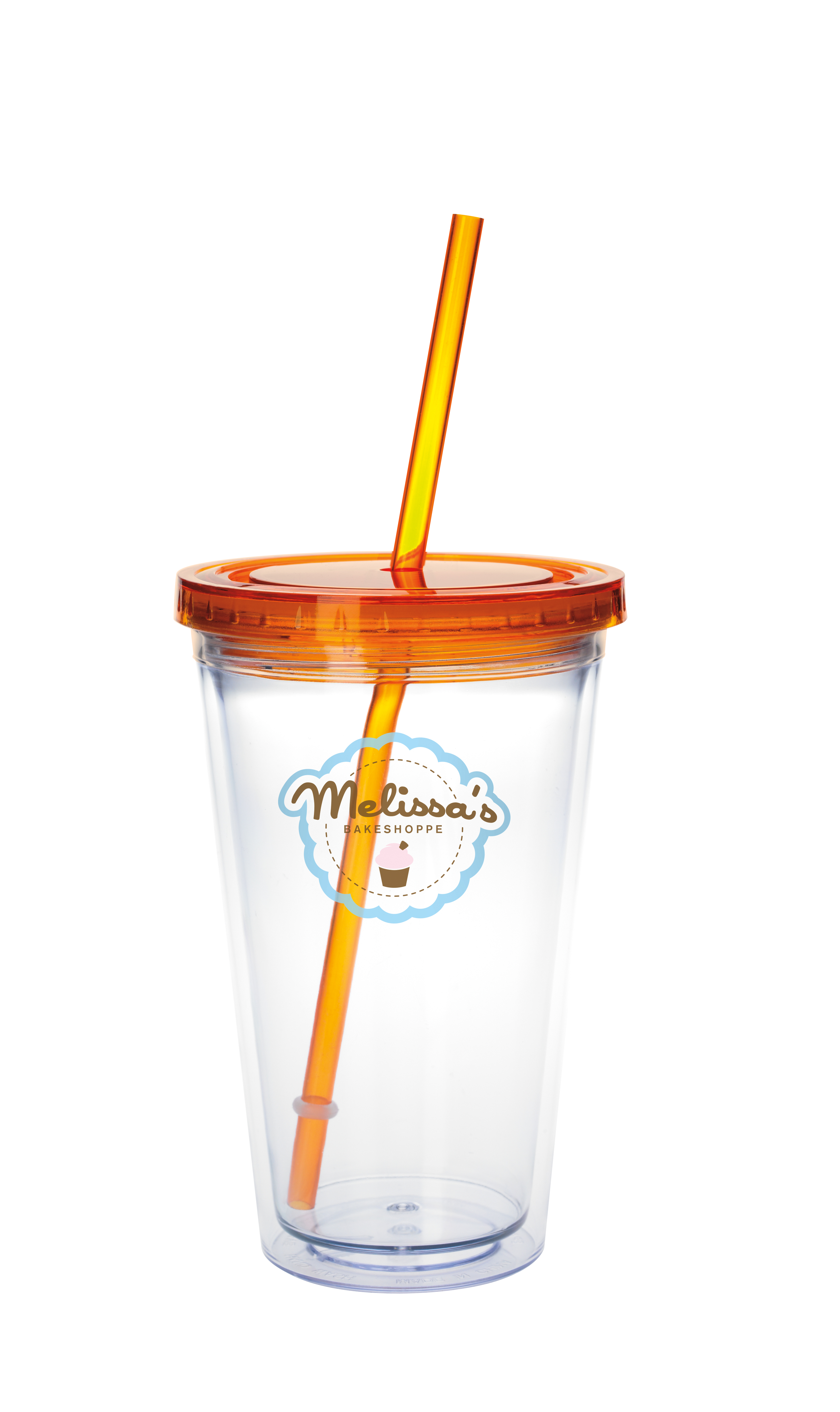 Good Value™ Clear Tumbler with Colored Lid - 18 oz. 15