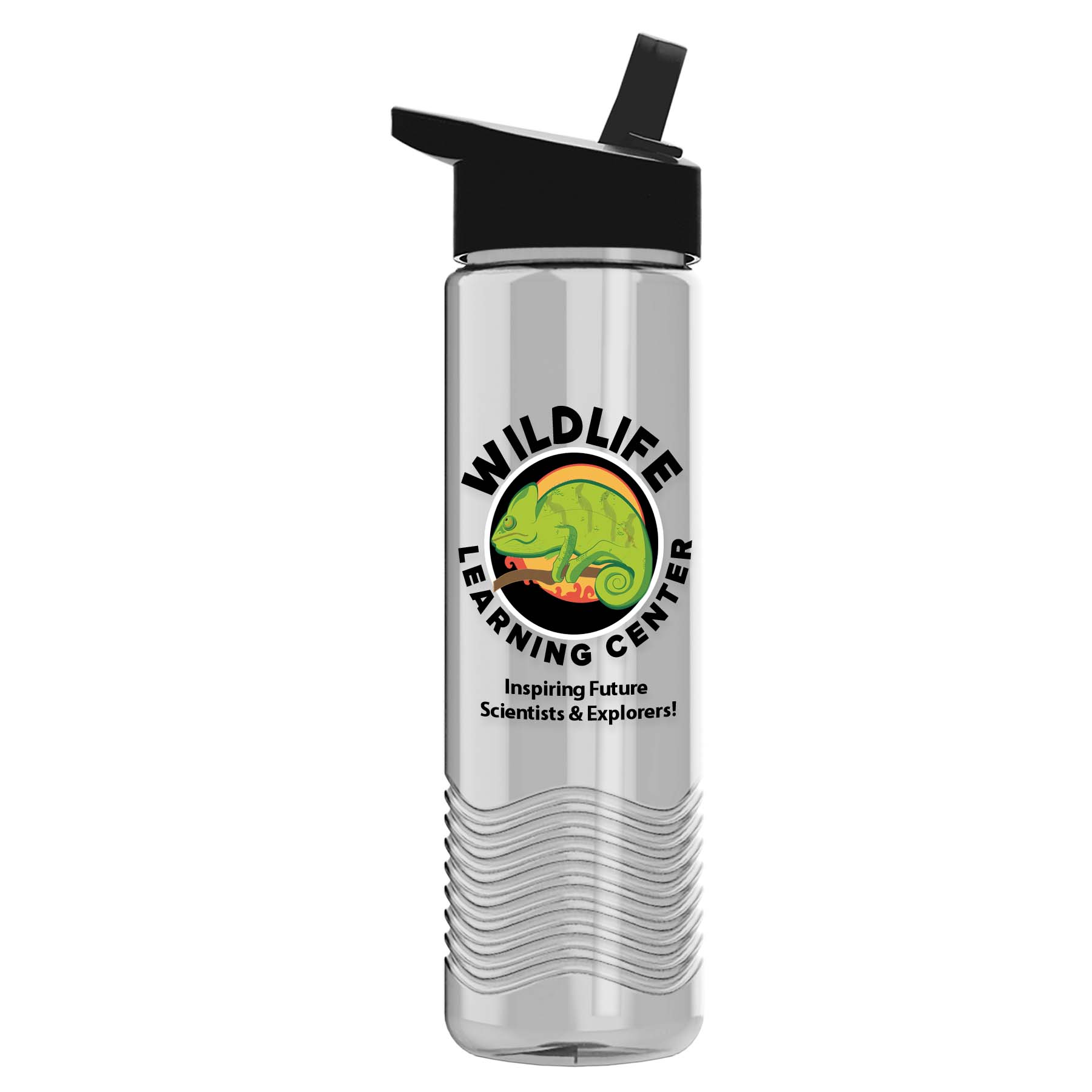 The Wave - 24 oz. Tritan Bottle with Flip straw and Digital imprint 12