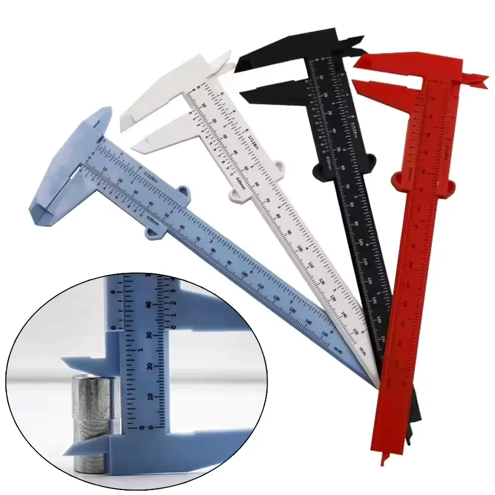 Plastic Vernier Caliper Gauge Measuring Tool 4