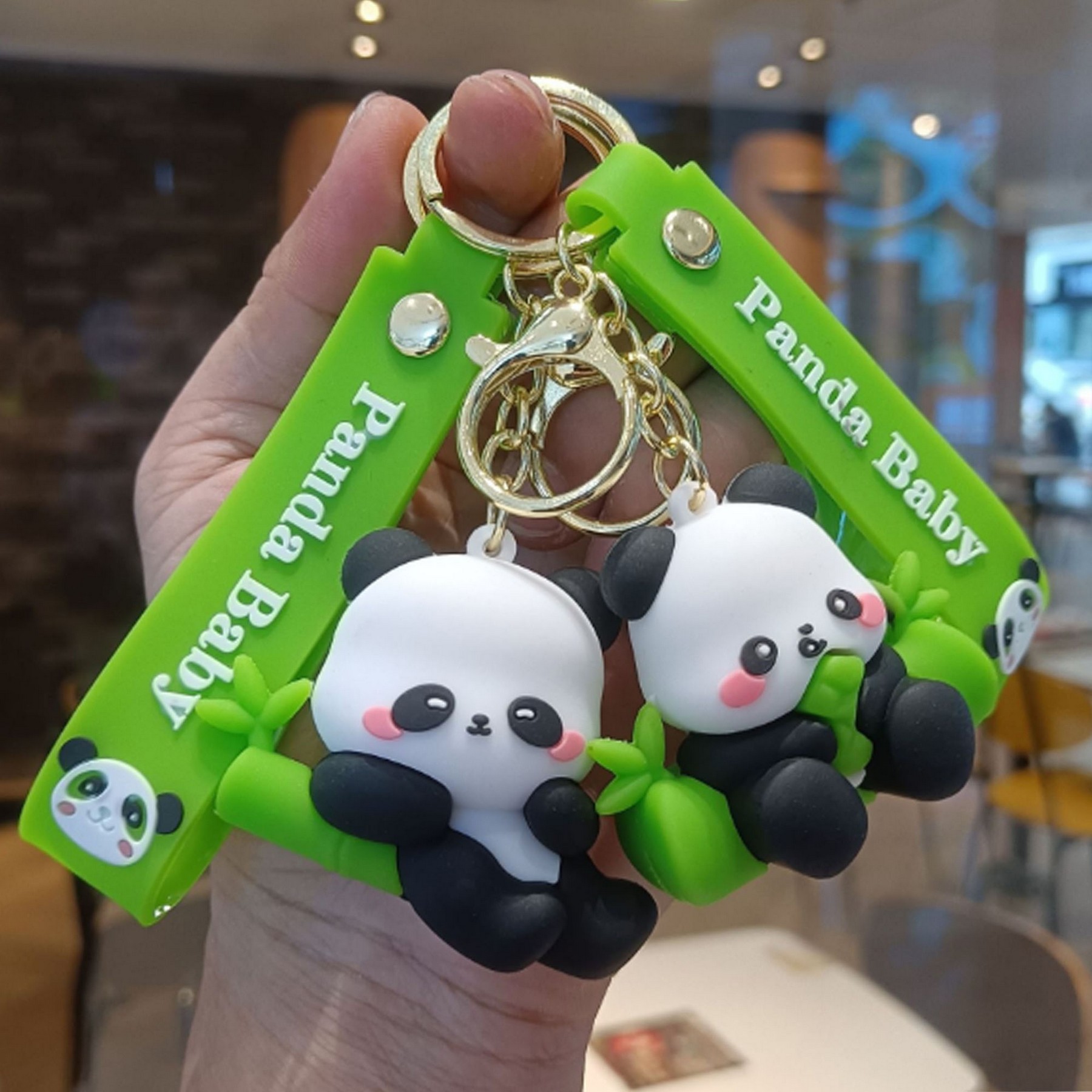 Panda Keychain Creative Kawaii Animal Pendant 2