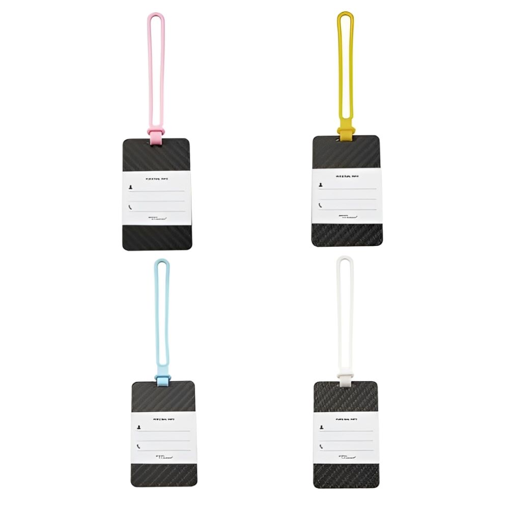 Carbon Fiber Luggage Tag 11
