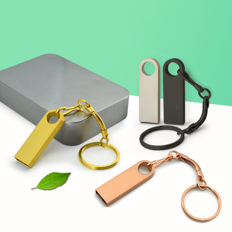 Metal USB Flash Drive with Key Ring 4