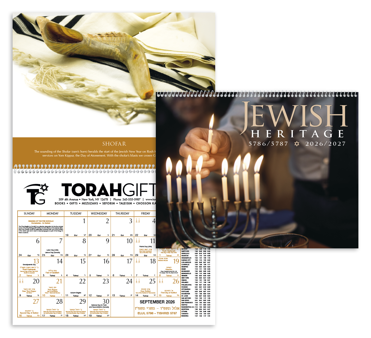 Triumph® Calendars Jewish Heritage Calendar 33