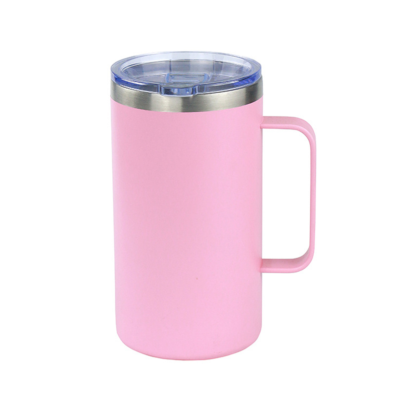 20Oz. Vacuum Stainless Steel Tumbler with Handle 9