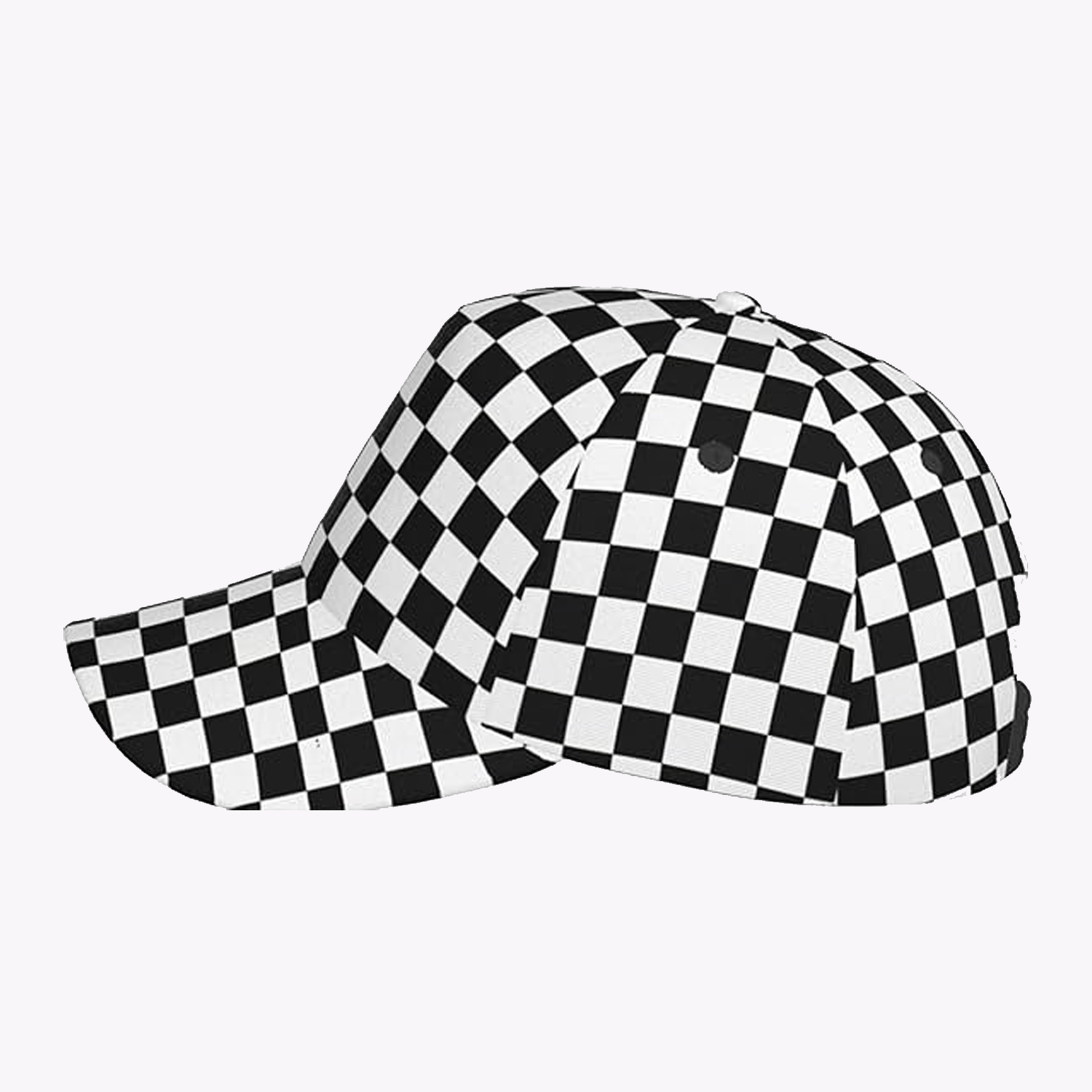 Checkerboard Baseball Cap 6