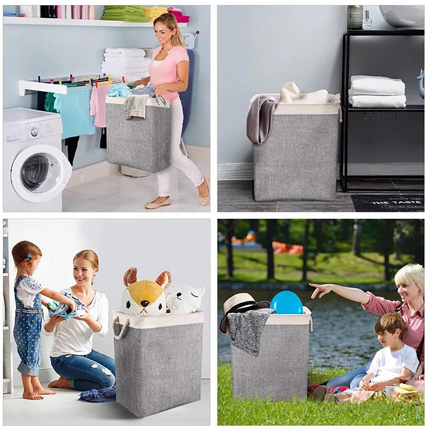 Foldable Dirty Clothes Basket 7