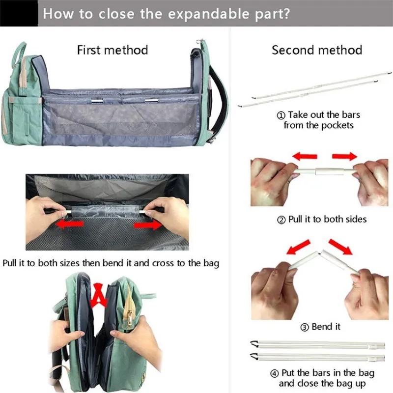 Baby Travel Diaper Backpack 9
