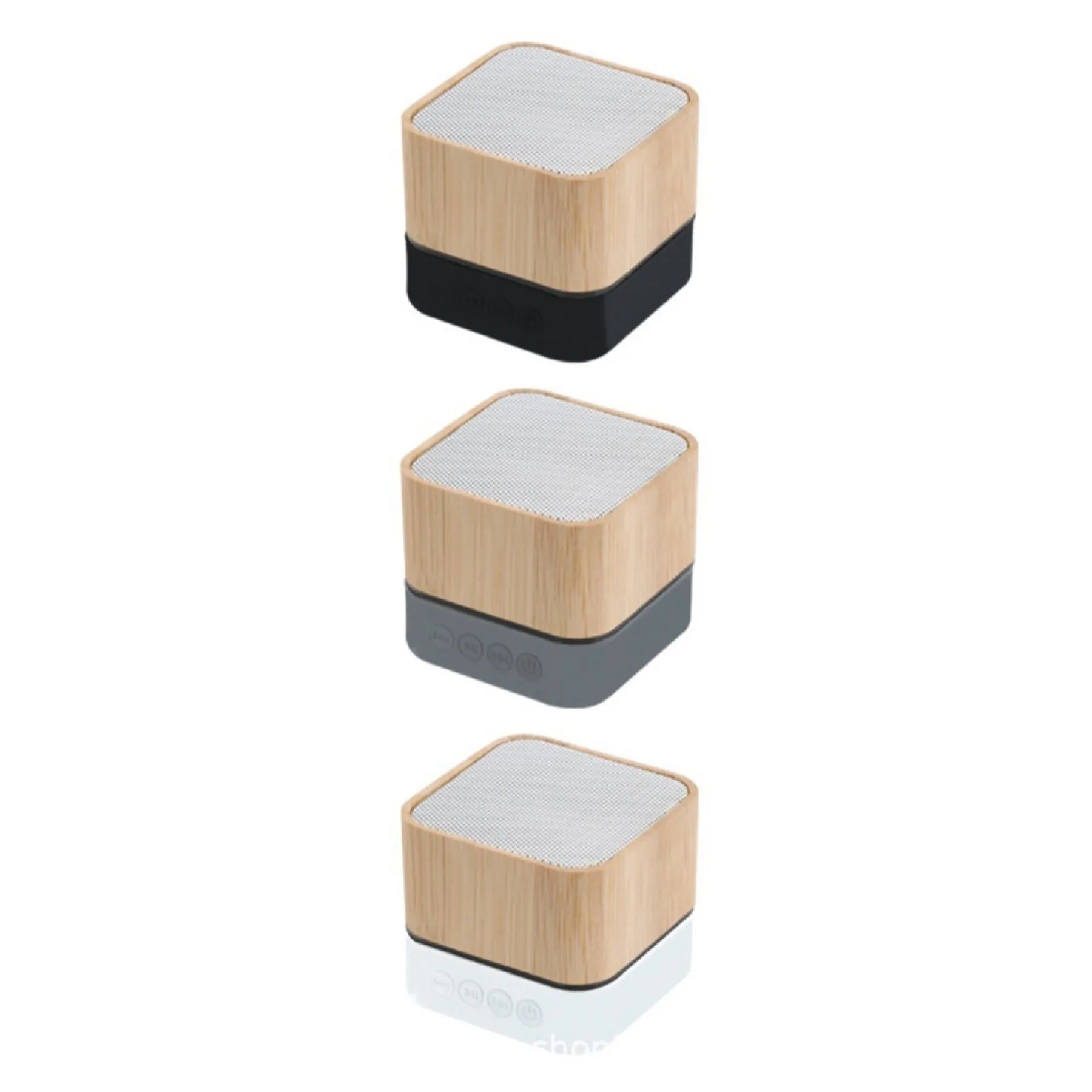 A15 Bamboo Wood Wireless Speaker 9
