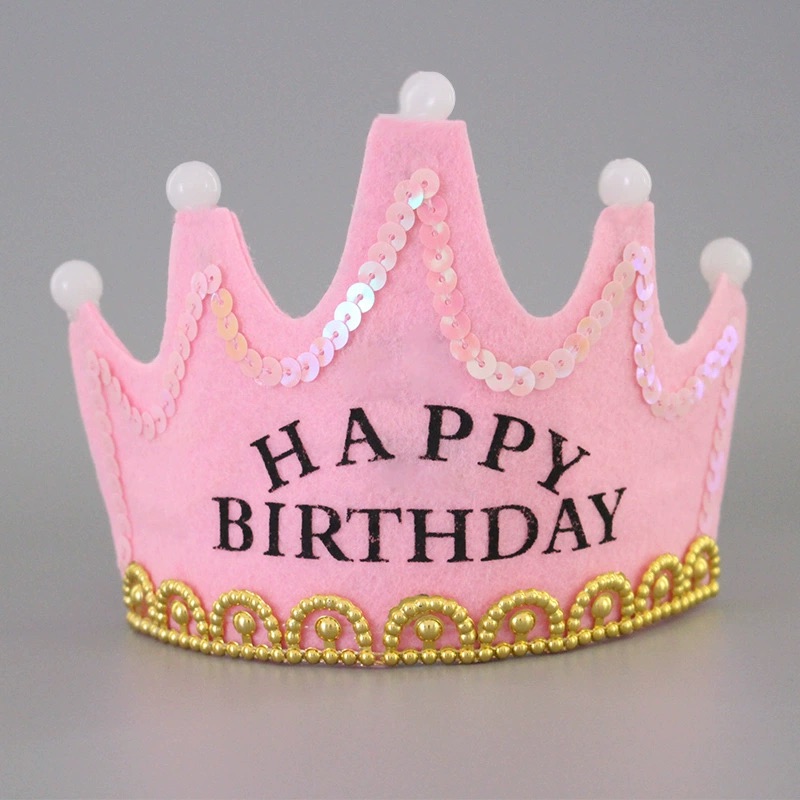 Birthday Glowing Crown Hat 2