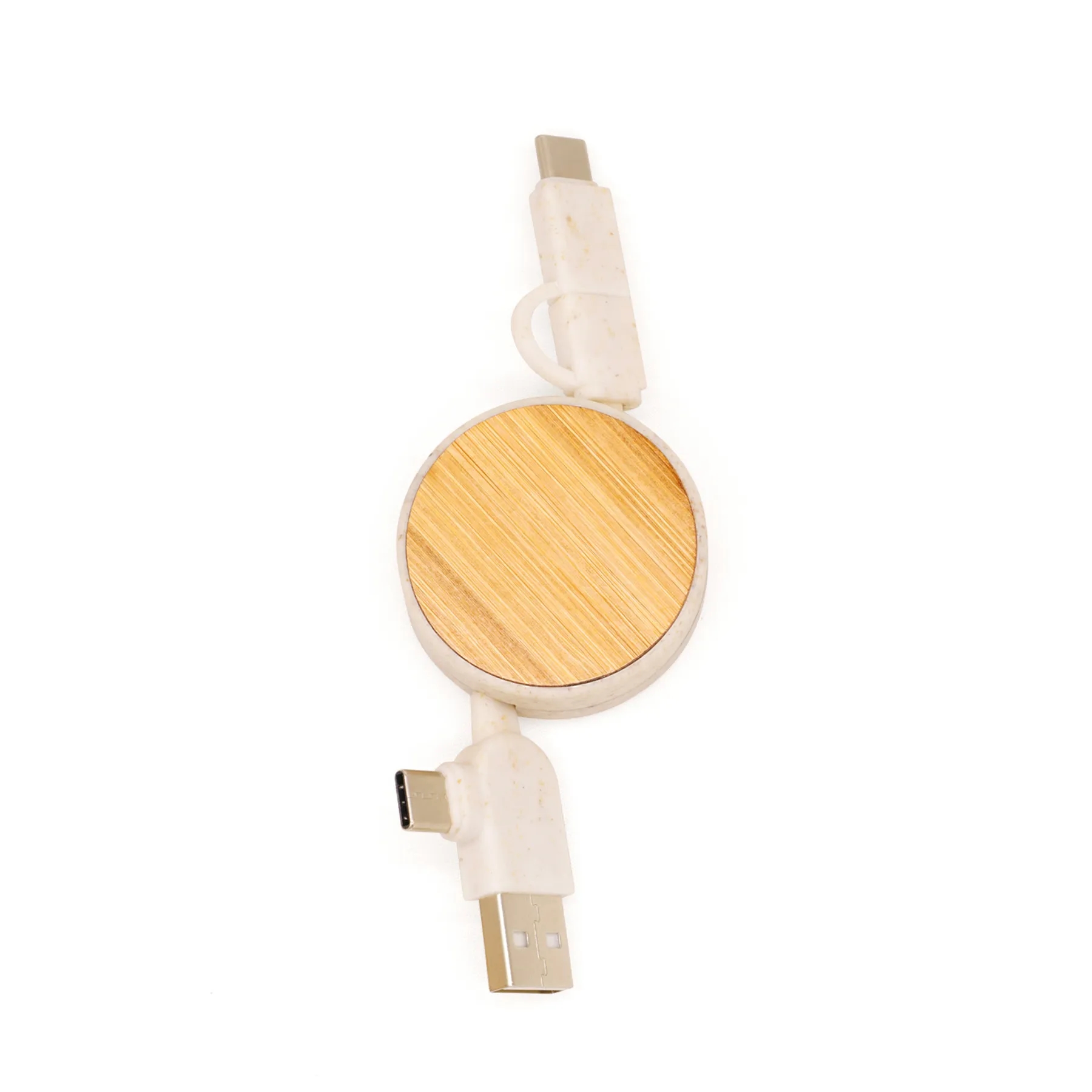 Straw Degradable Telescopic Data Cable 3