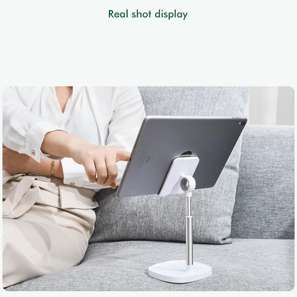 Angle Adjustable Cell Phone Stand for Desk & Office 3