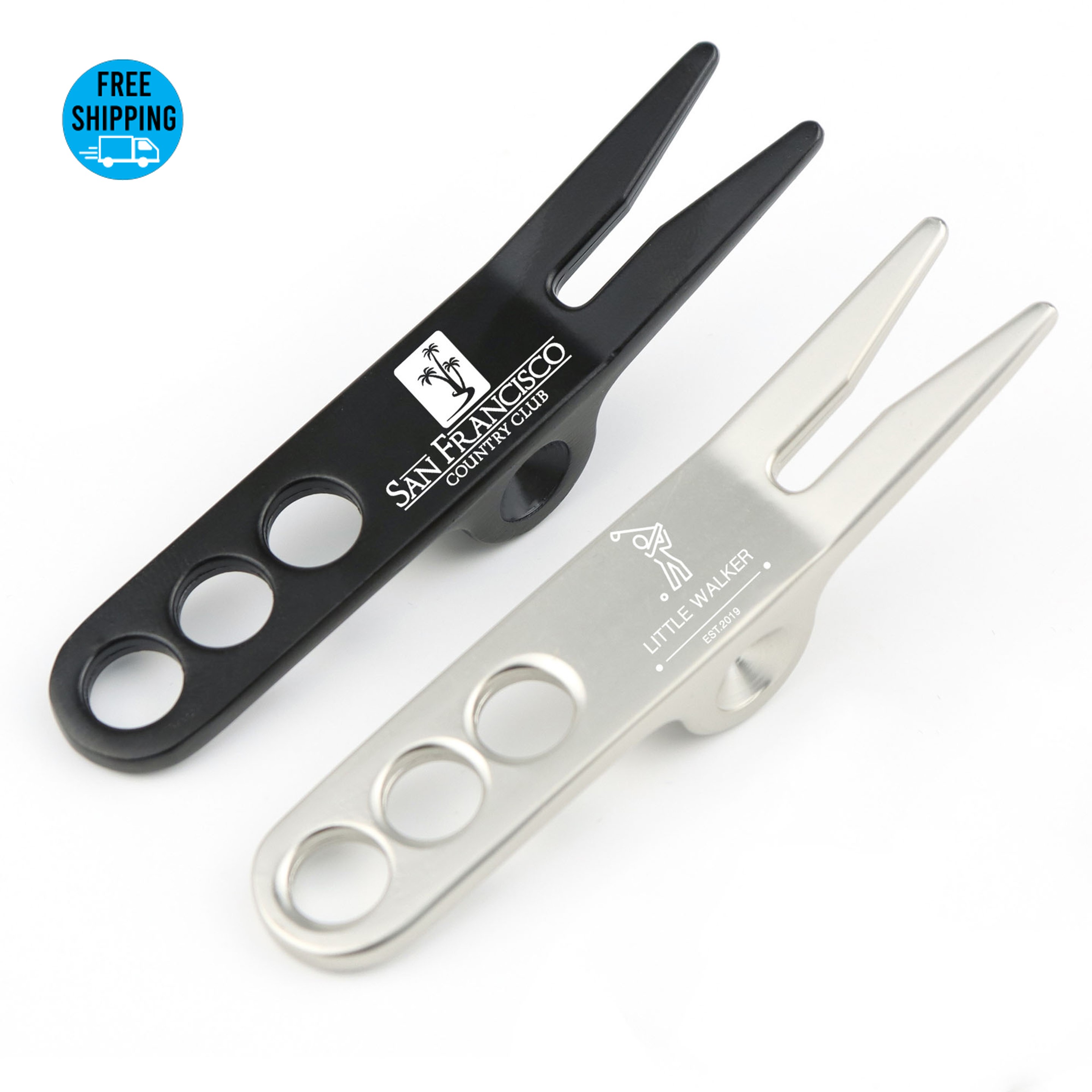 Zinc Alloy Golf Ball Fork Pivot Divot 1