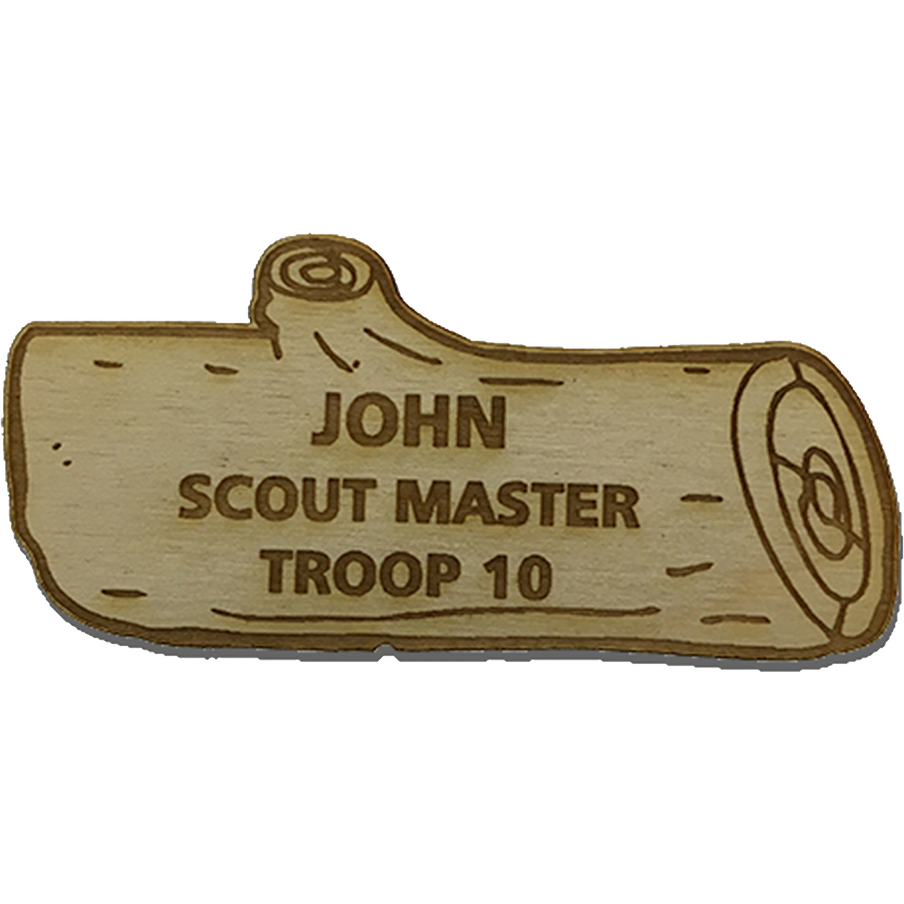 Wood Name Tags 11