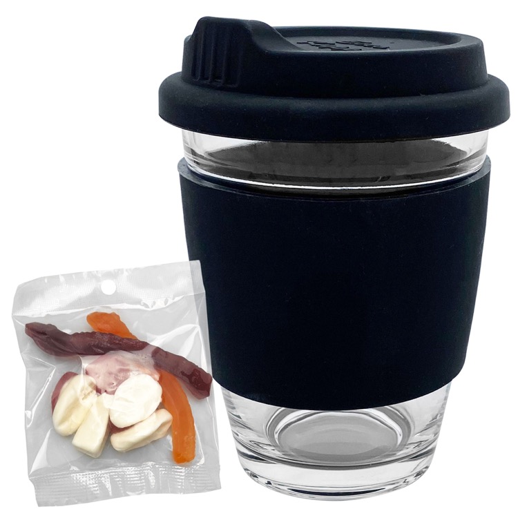 Jelly Party Mix in Carlo Glass Coffee Cup 10