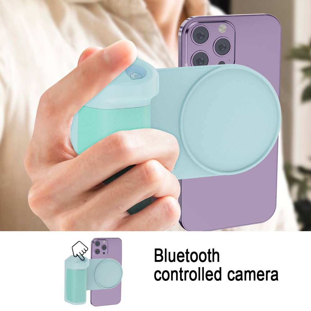 Magnetic Camera Handle Bluetooth Holder Wireless Charging 6