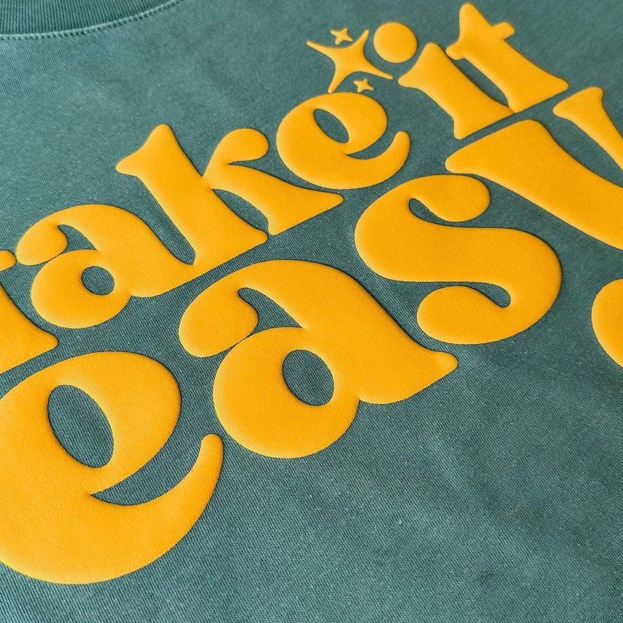 3D Puff Transfers - 1 Color Print 1