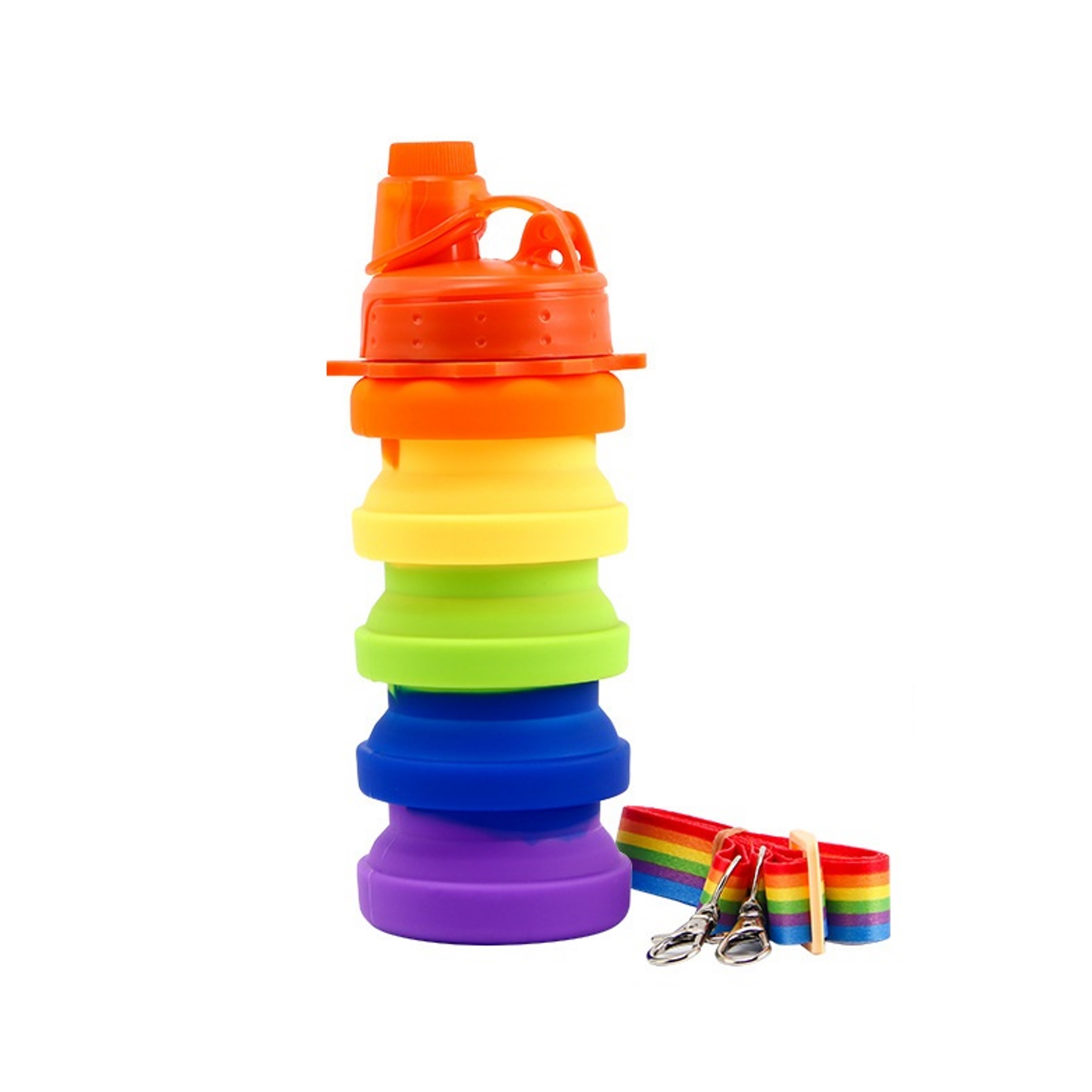 Silicone Foldable Water Bottle (direct import) 5