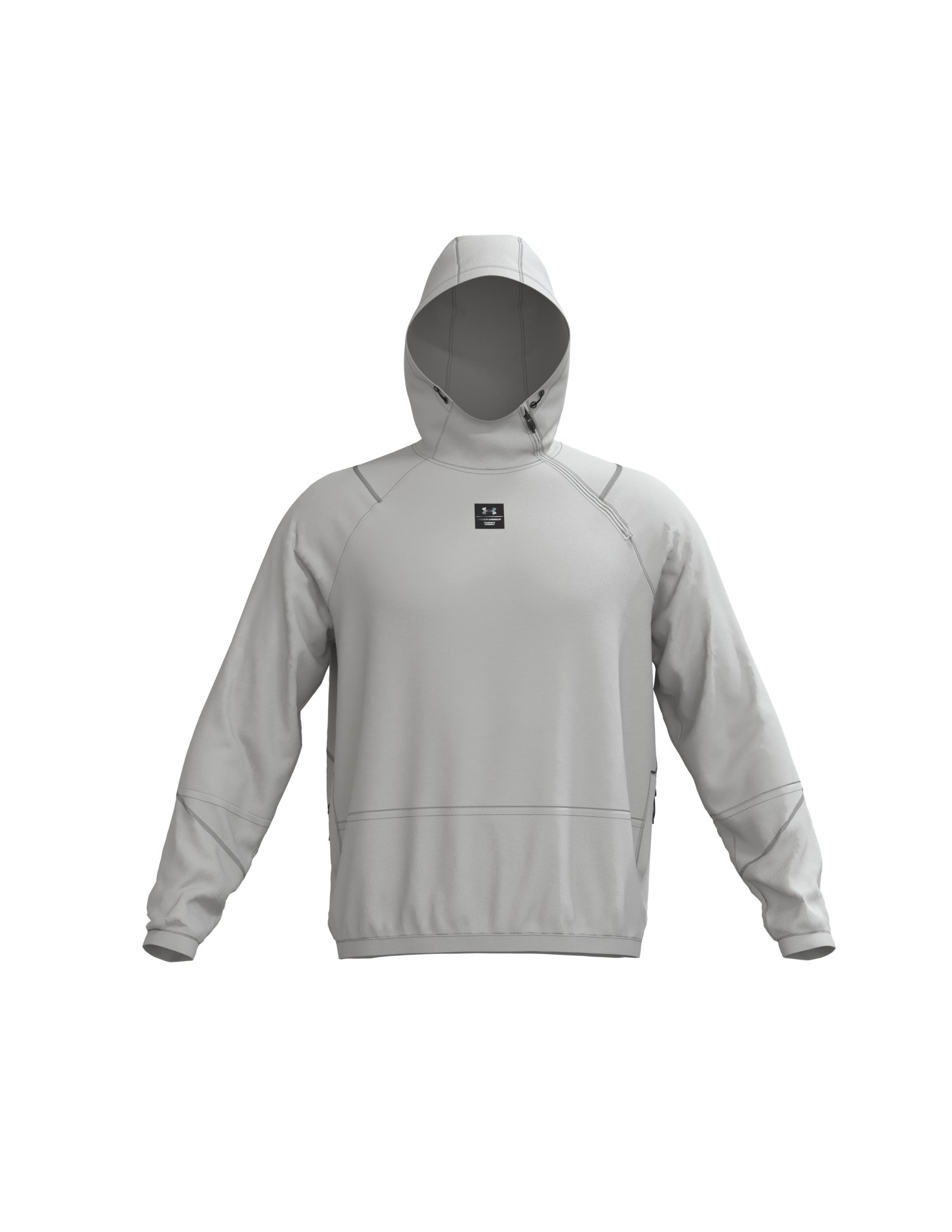 Men's UA RUSH Fleece Hoodie, custom hoodie or sweatshirt with logo imprint 4