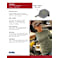 Wolverine Grey Claw Label 6 Panel Cap 56