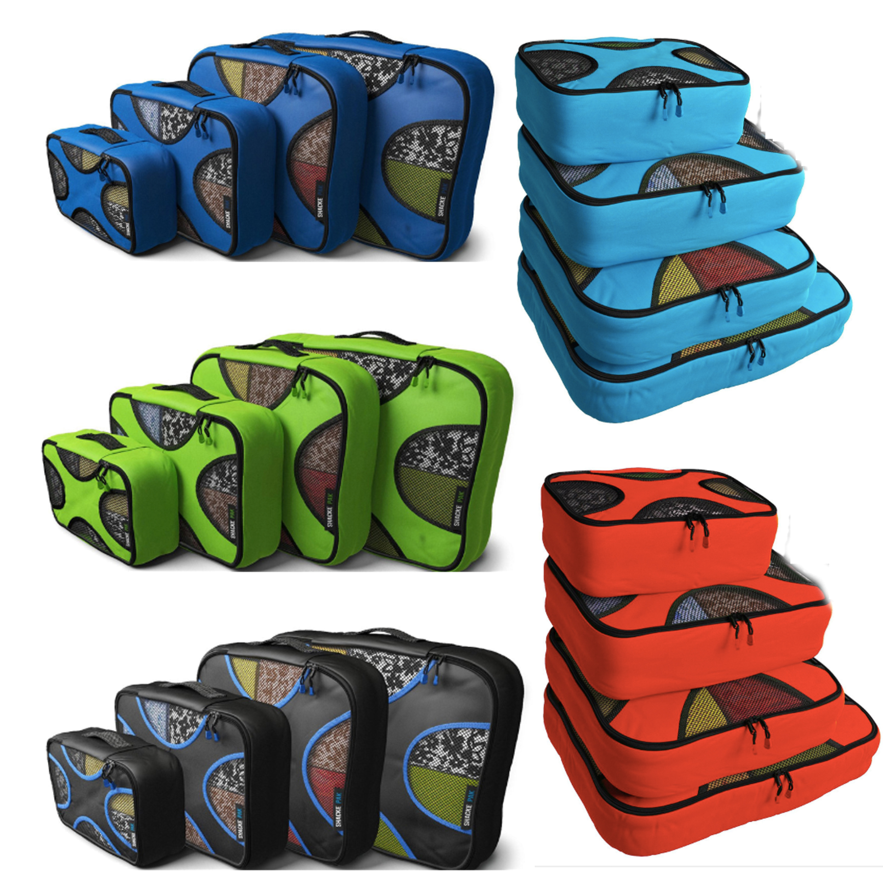 4 Set Packing Cubes 2