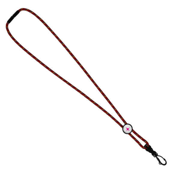 3/16" Nylon Cord Lanyard with Snap-Buckle Release, Standard O-Ring & Slider 76
