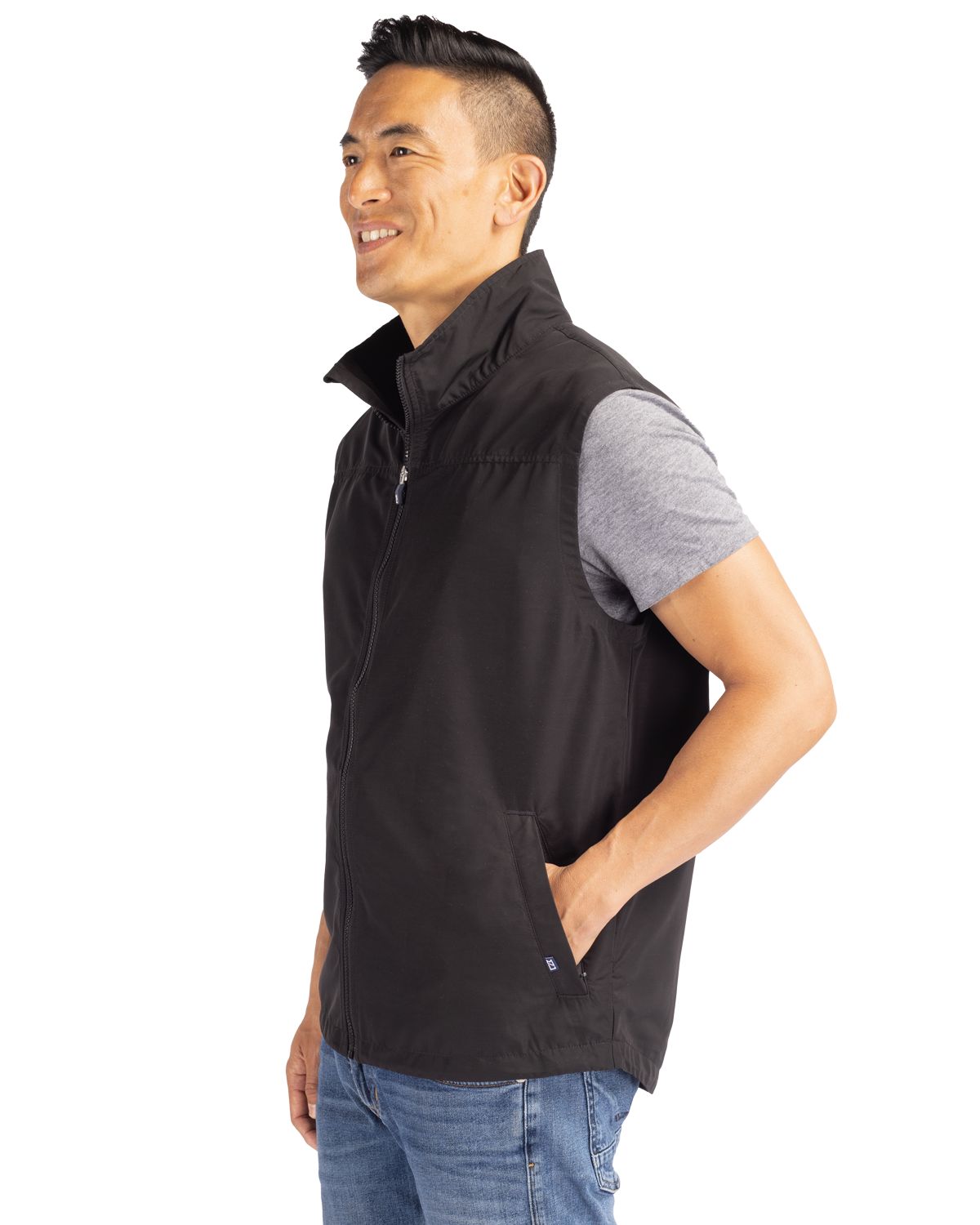 Charter Eco Recycled Mens Full-Zip Vest