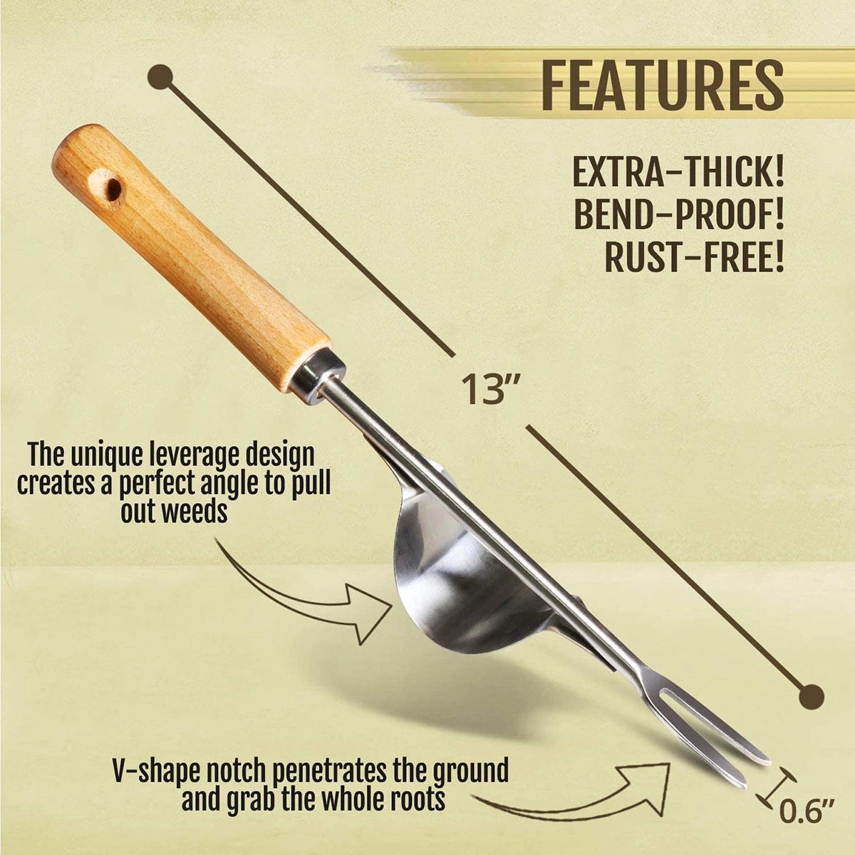 Garden Weed Puller Extractor 4
