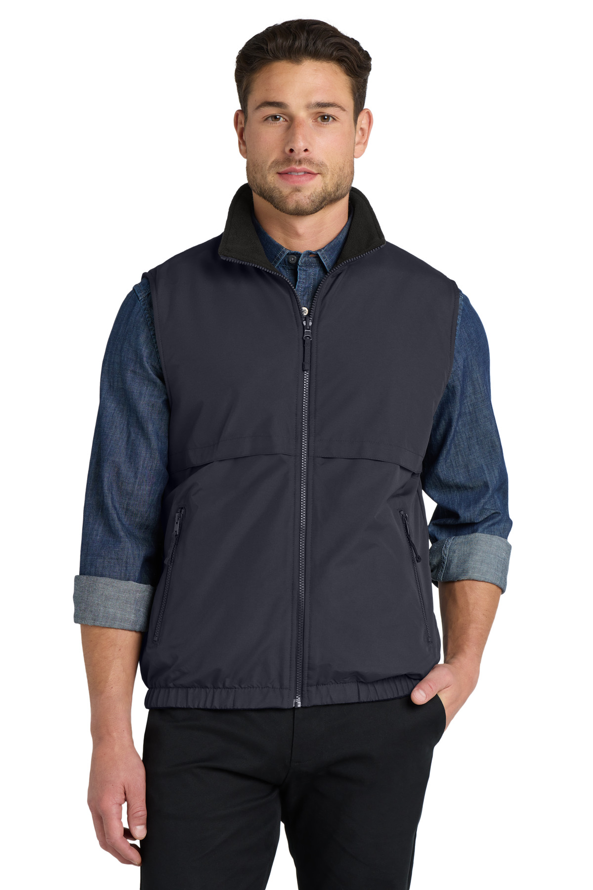 Port Authority Reversible Charger Vest. J7490 9