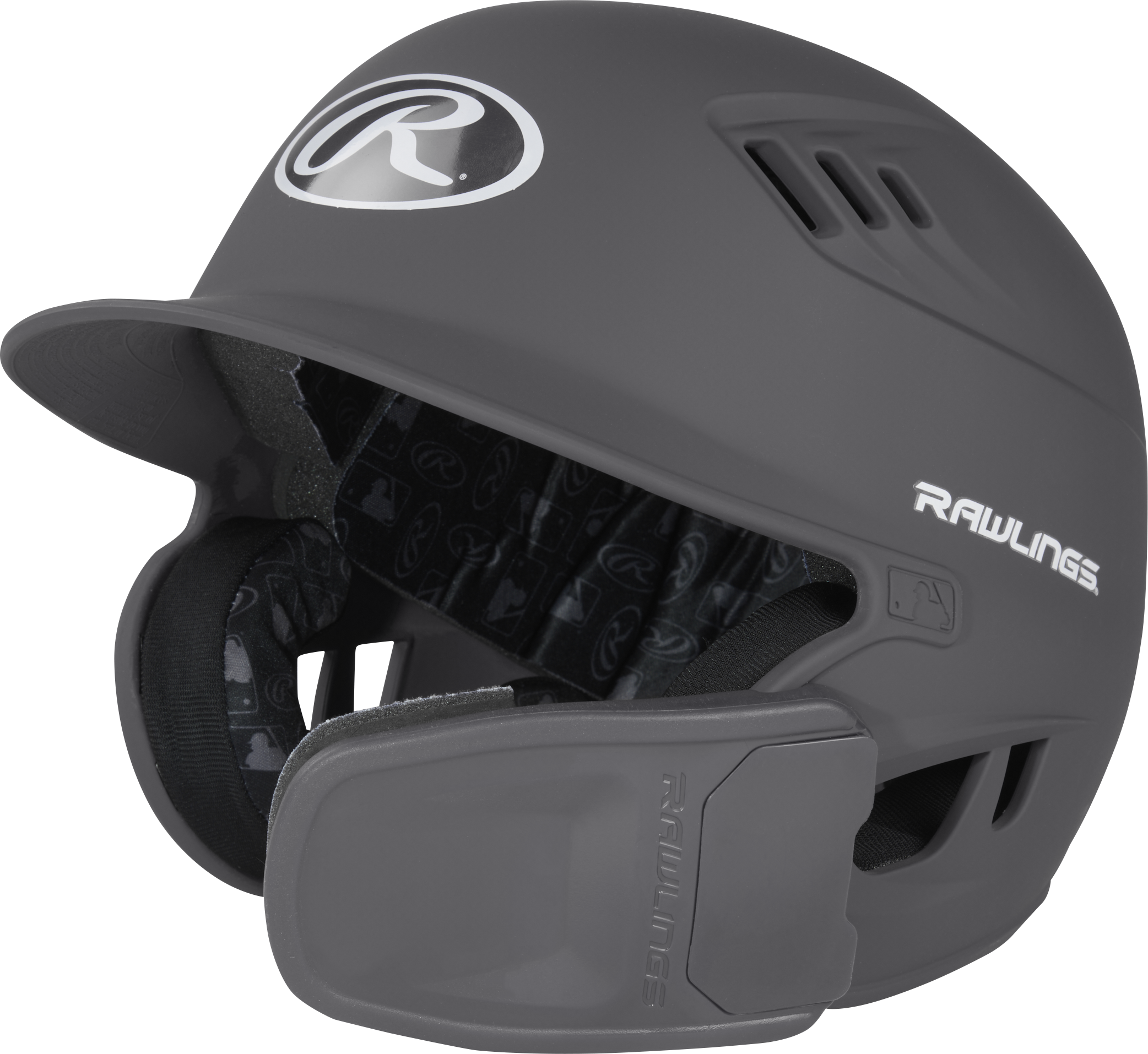 Rawlings 2022 R16 REVERSE 1-Tone Baseball Batting Helmet | Senior 4