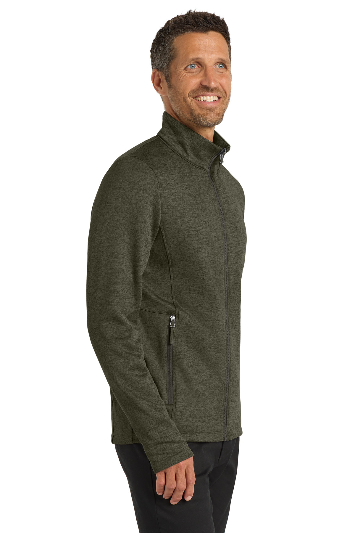 Port Authority Collective Striated Fleece Jacket. F905 28