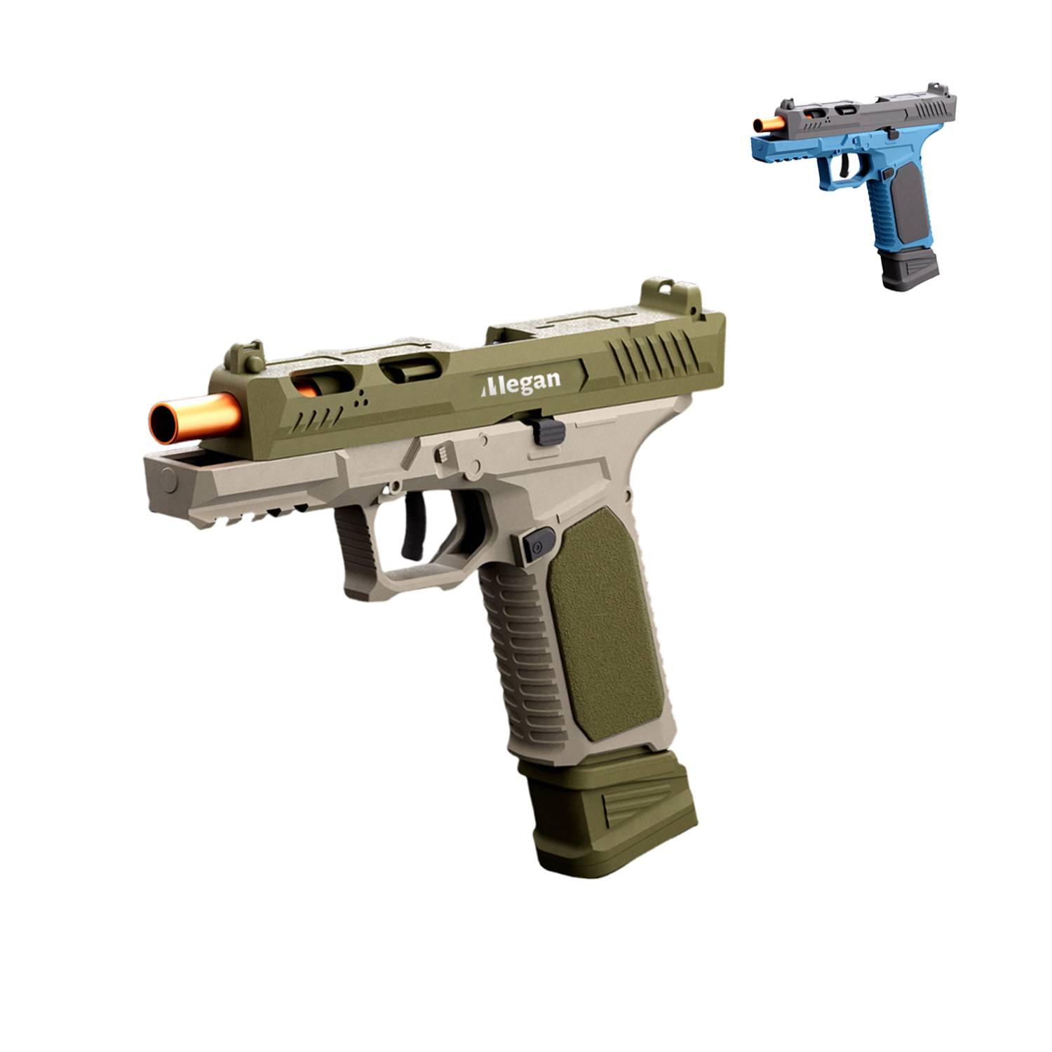 Continuous Throwing Beretta Soft Bullet Children's Toy Gun 2