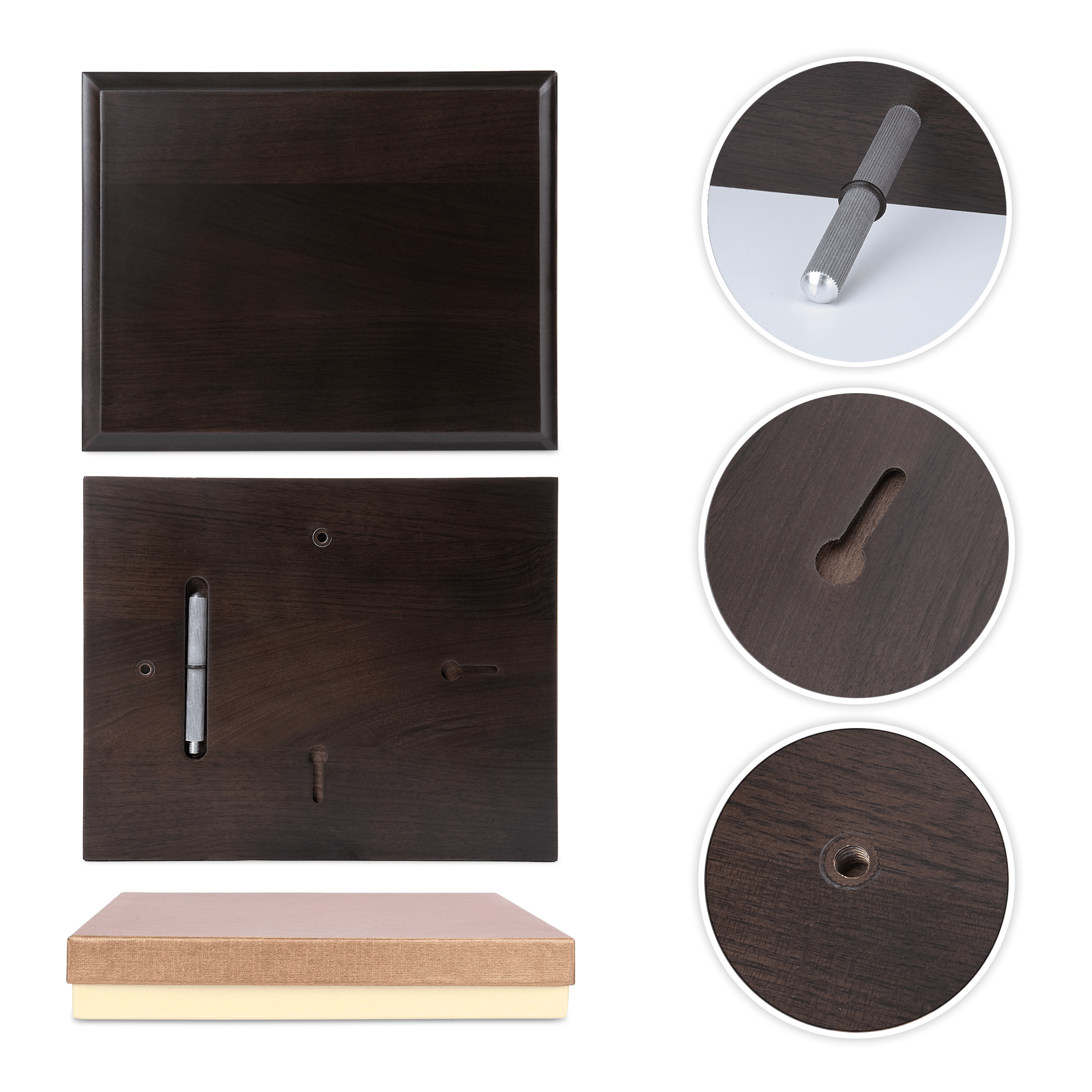 Custom Wood Plaque Award – Vertical & Horizontal 2