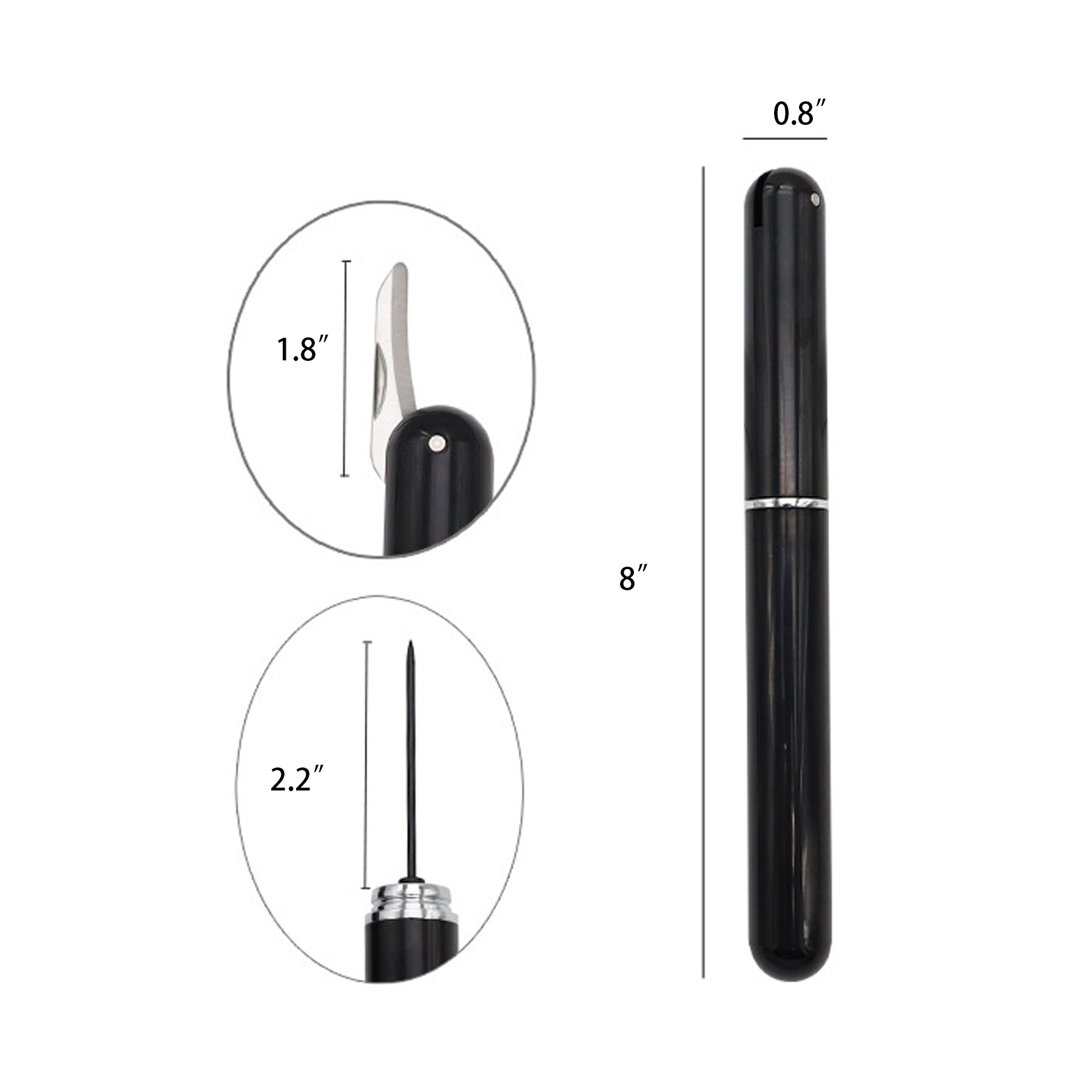 Red Wine Pin Type Pen Bottle Opener 3