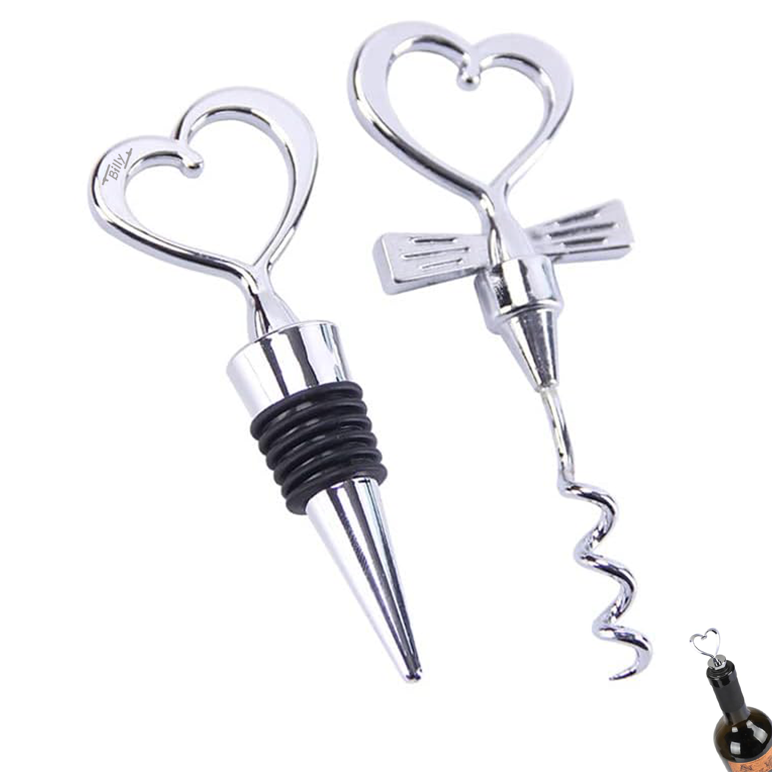Wine Opener Wine-Stoper Tool Set 4