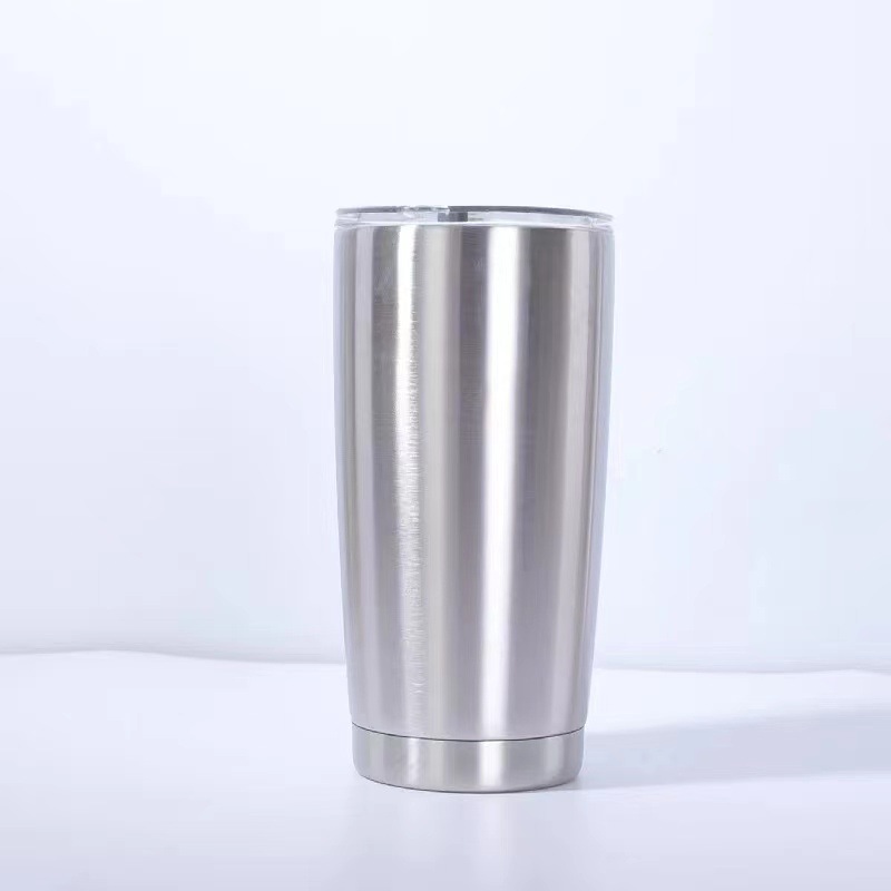 2023 New Design 20oz Double Wall 304 Stainless Steel Insulated Tumbler With Folding Straw And Brush 7
