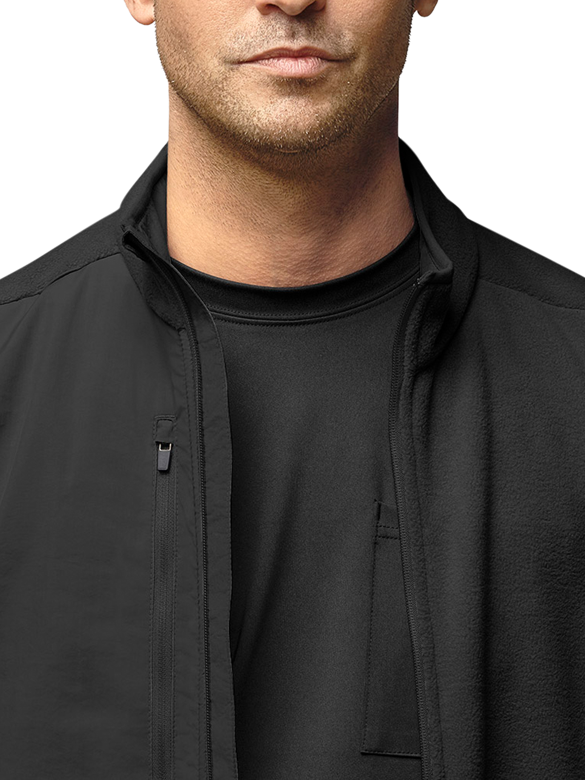 Slate Men's Micro Fleece Zip Jacket