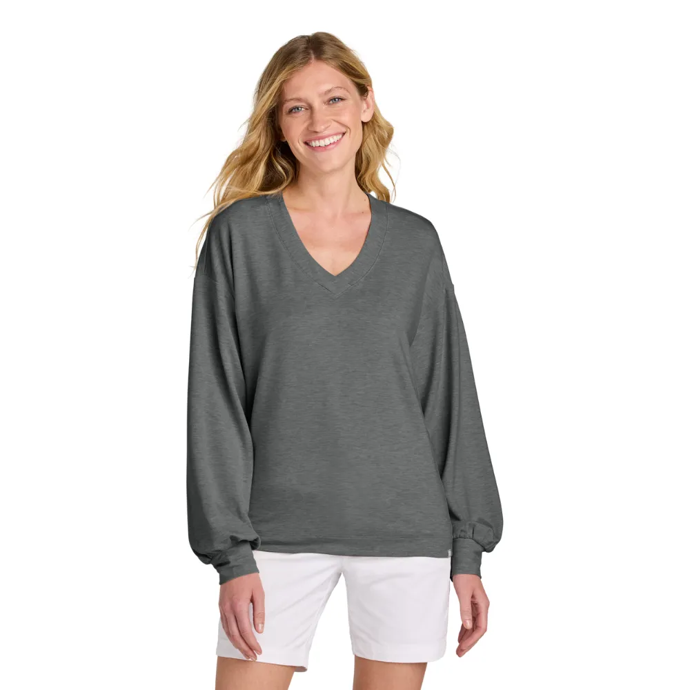 TravisMathew Women's Long Weekend V-Neck 1
