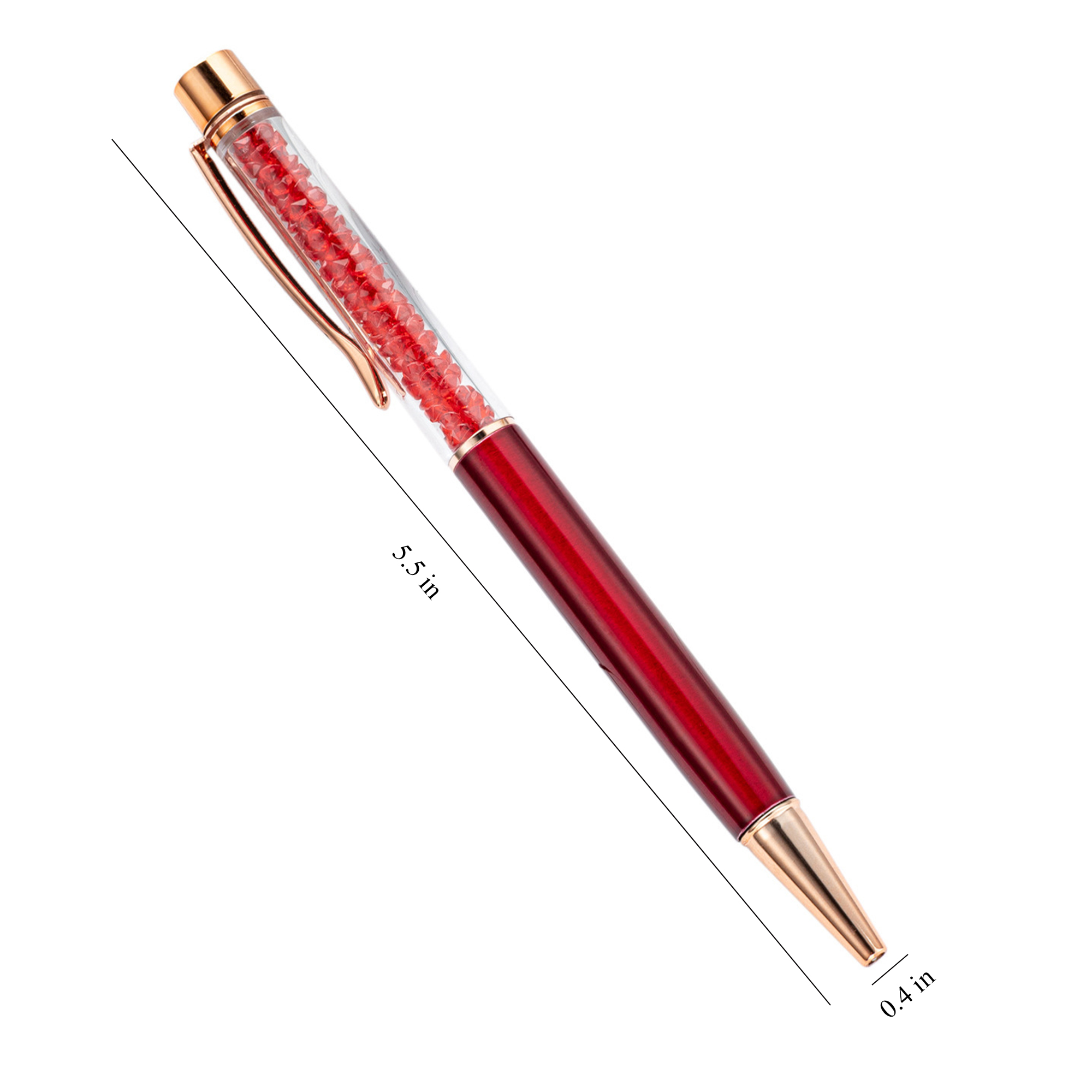 Crystal Metal Writing Pen 9