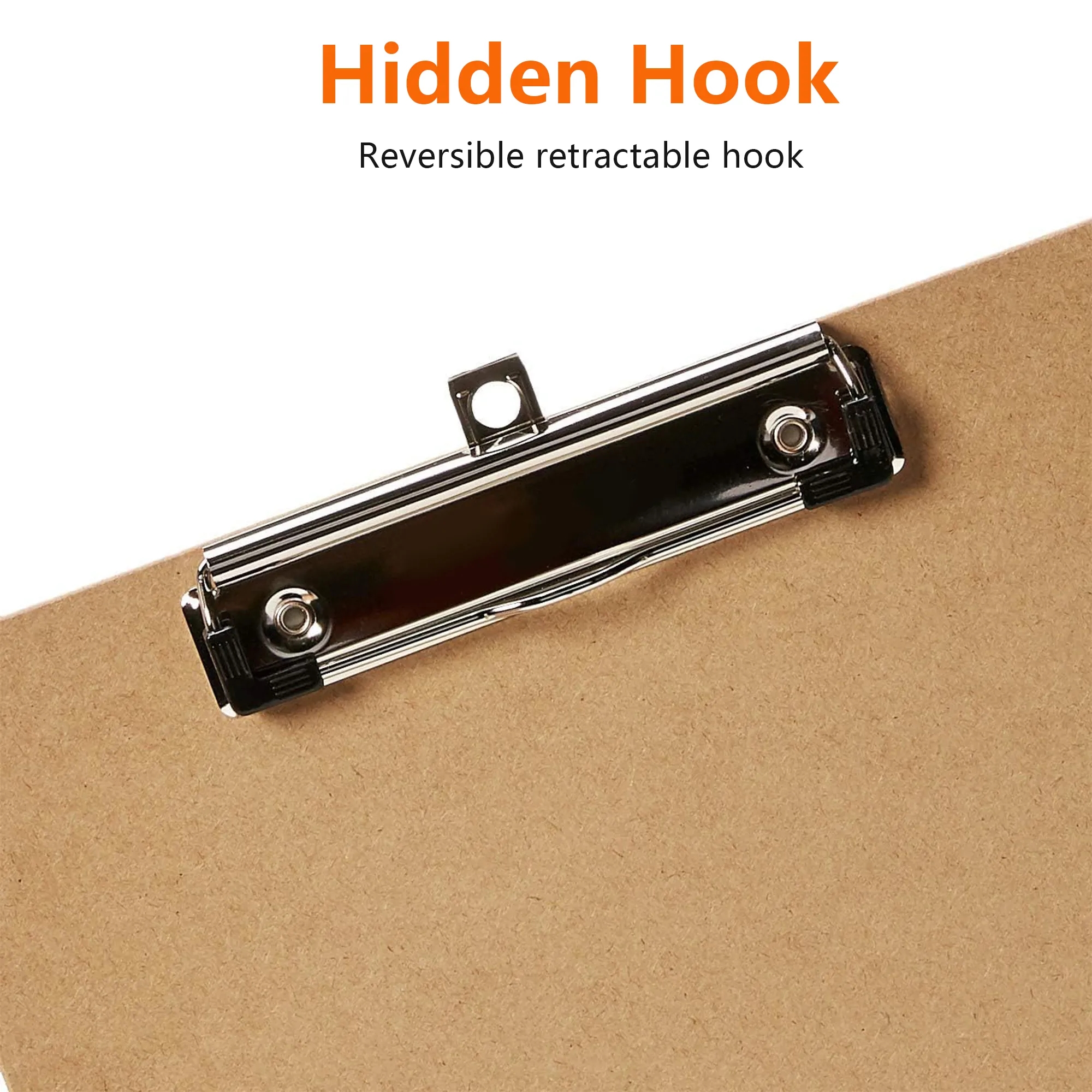 Clipboard With Hard Backing 9