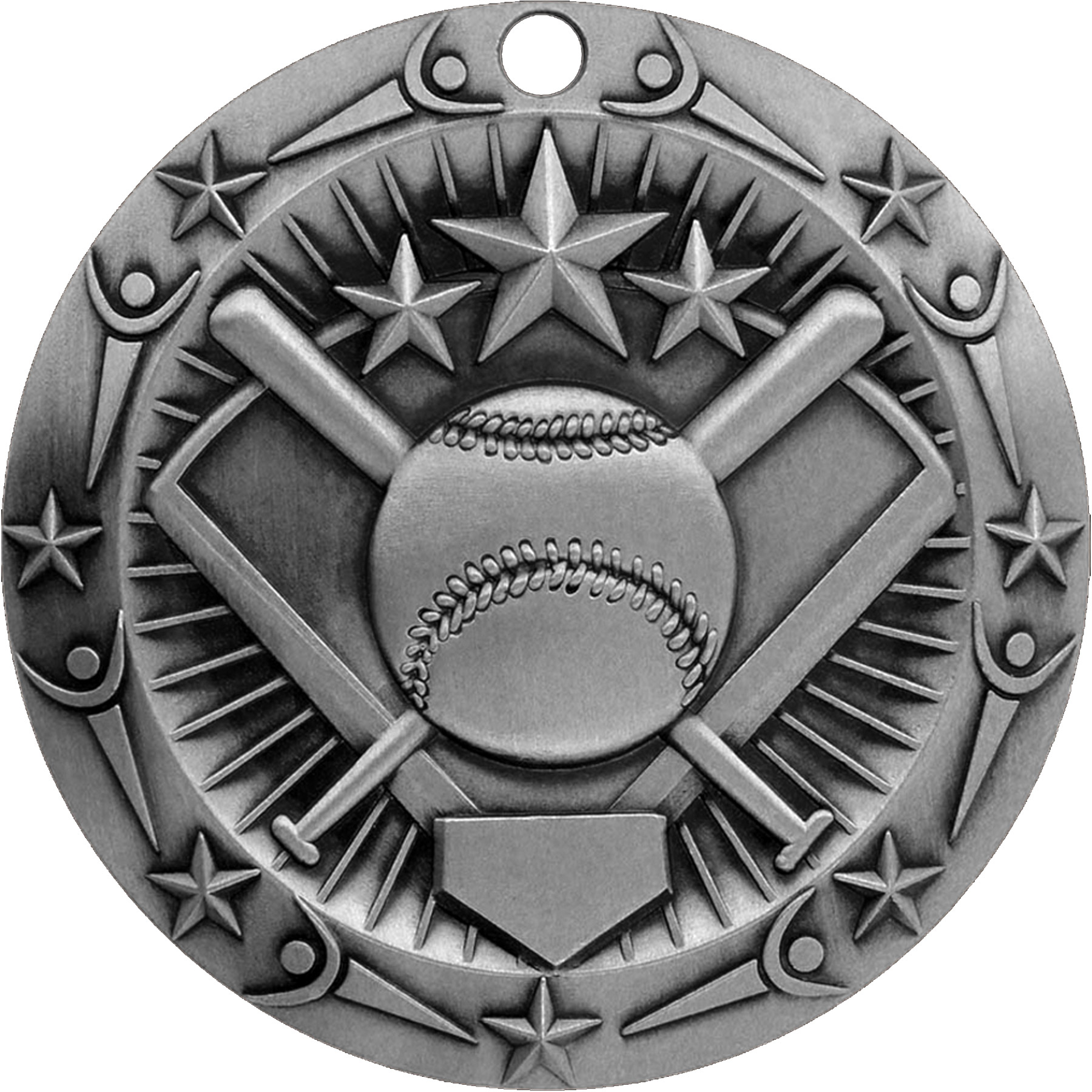 Stock World Class Sports & Academic Medals: Softball 6