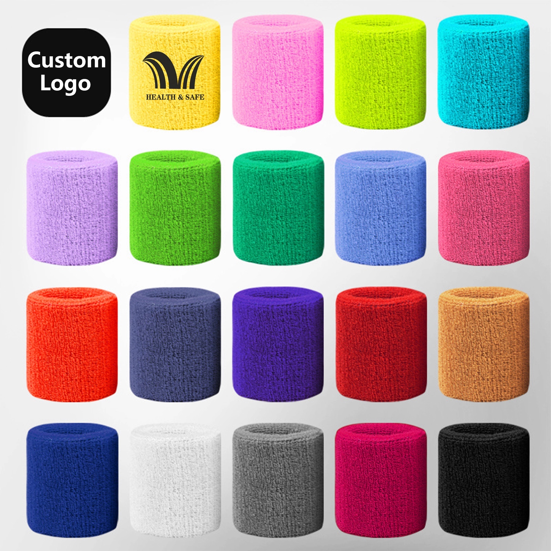 Cotton Plush Terry Sports Wristband 3