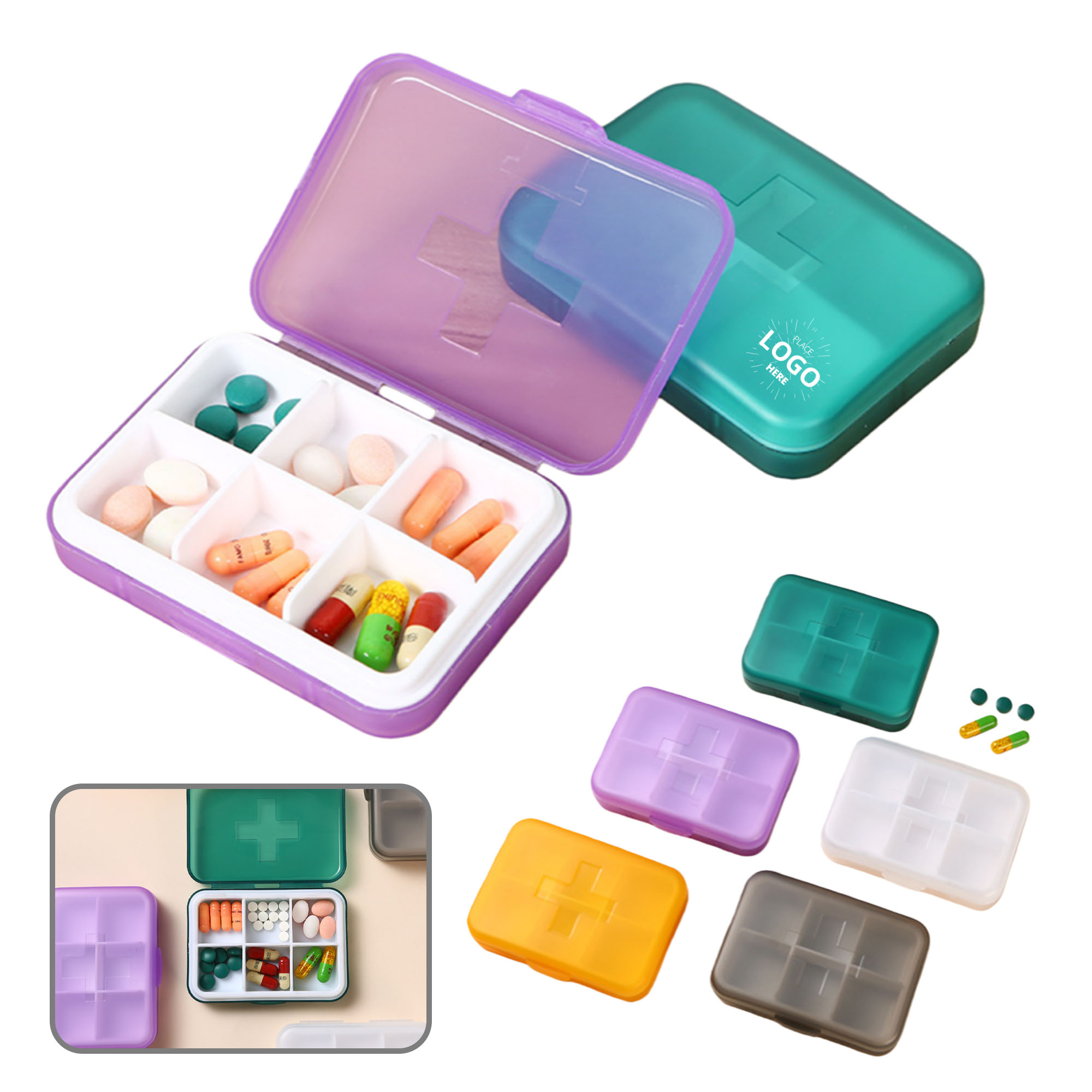Daily Pill Storage Box 2