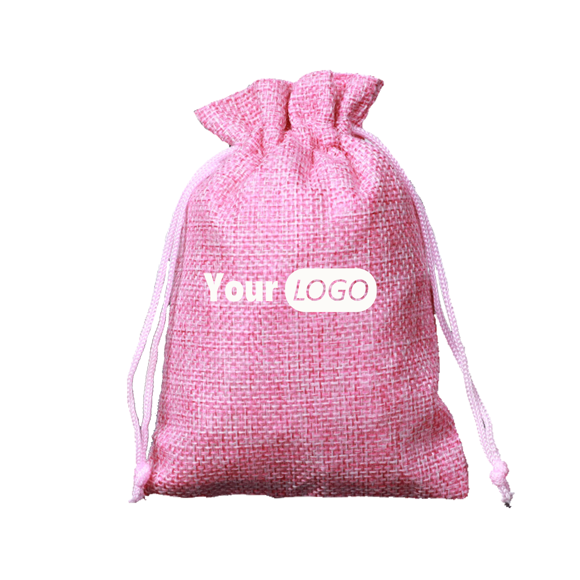 Reusable Linen Style Gift Pouche 5