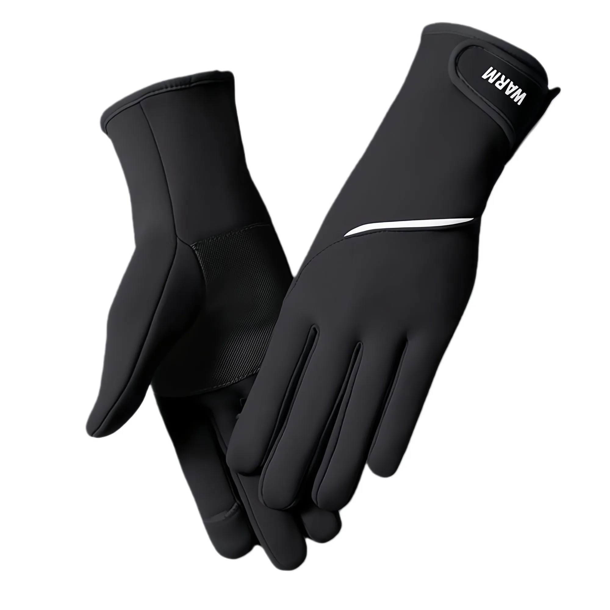 Premium Winter Cycling Gloves Warm Fleece Lined Touch Screen 4