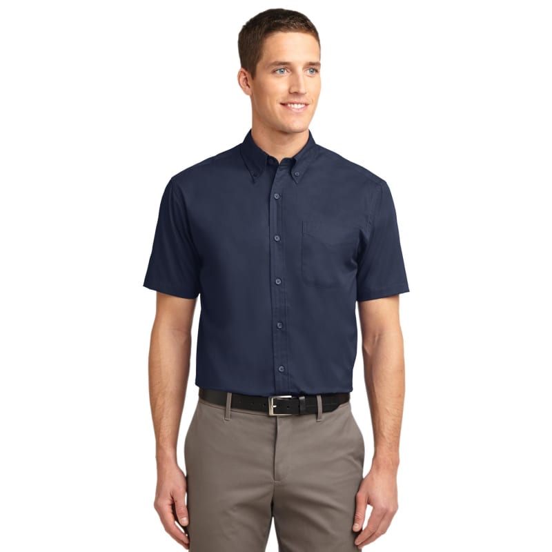 Port Authority Tall Short Sleeve Easy Care Shirt. 68