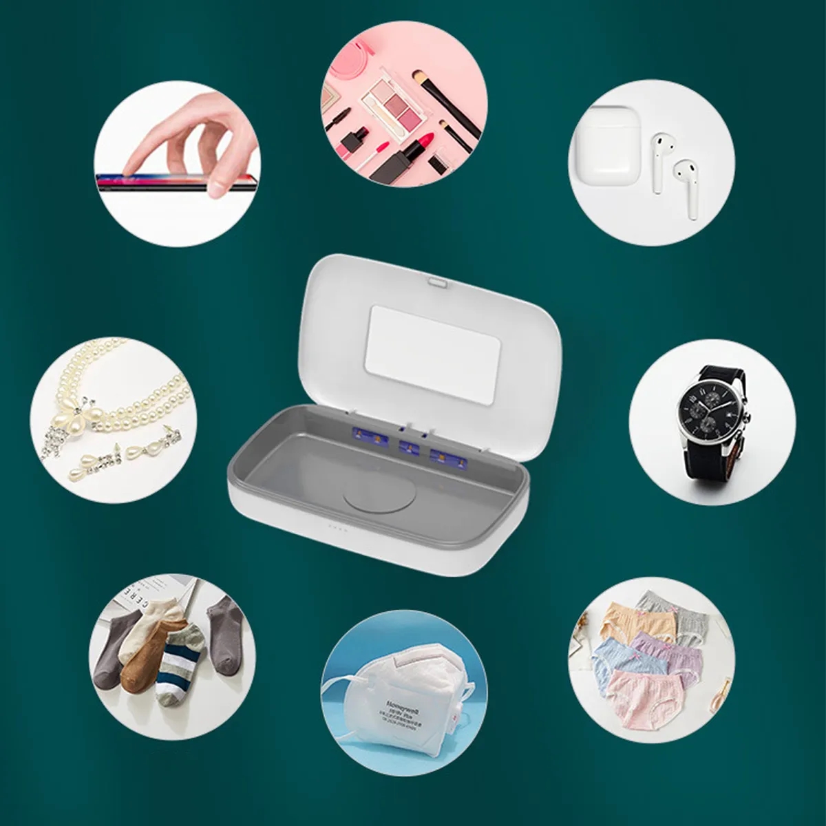 Multi-Function UV Phone Sanitizer With Wireless Charging 2