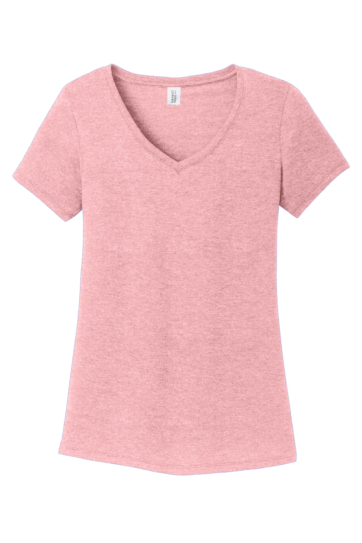 District Women's Perfect Tri V-Neck Tee. DM1350L 147