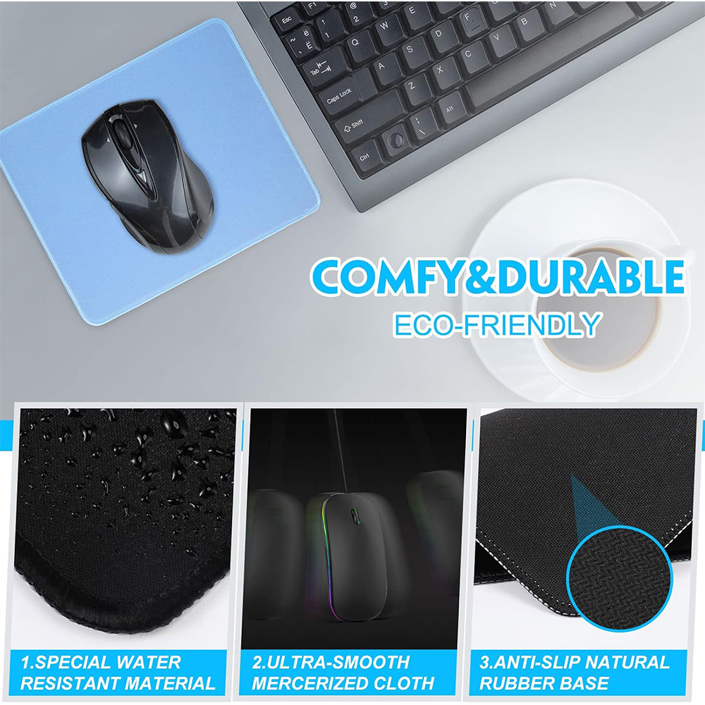Anti Slip Thick Rubber Mouse Pad 3